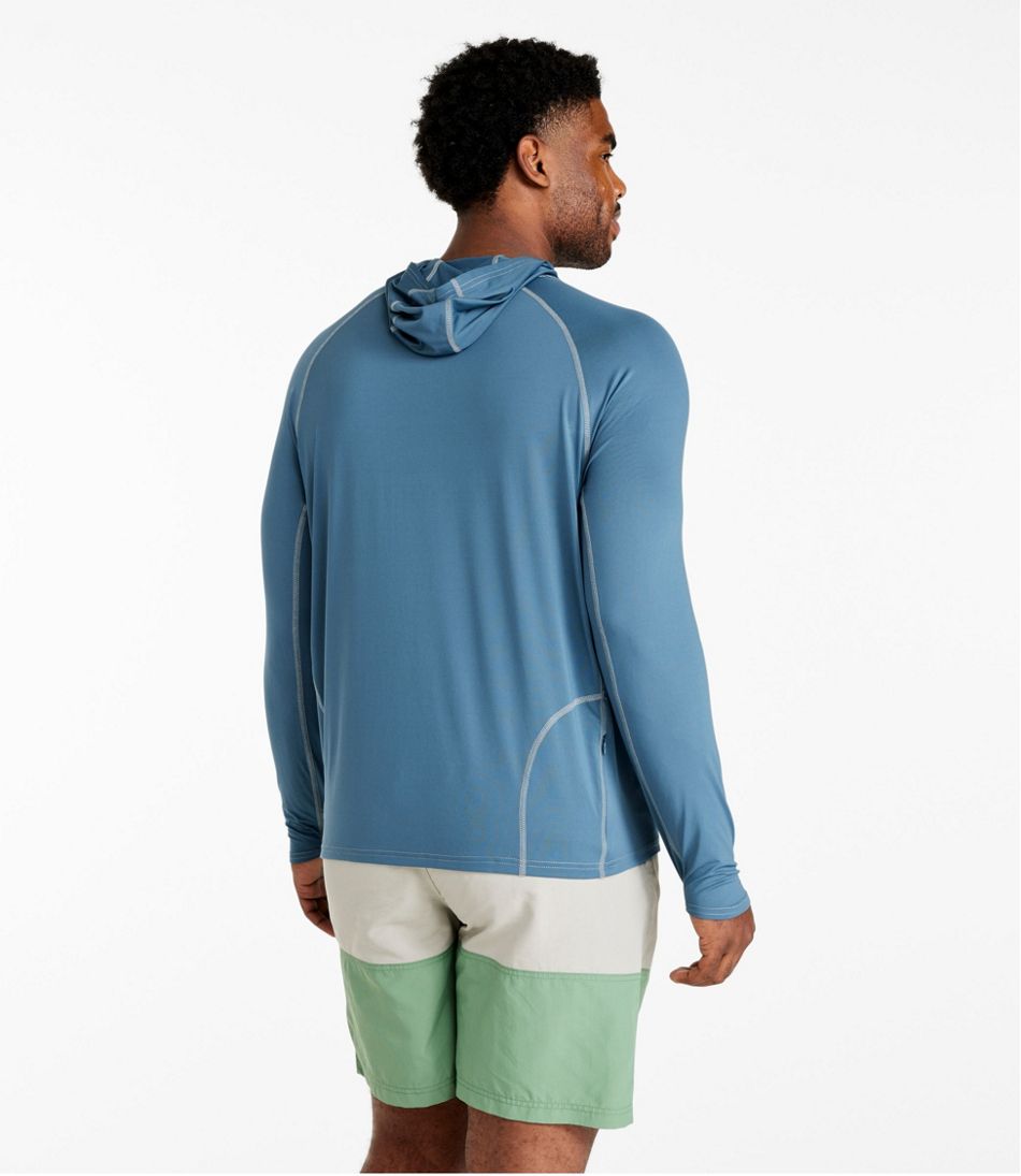 L.L.Bean New | Men's Swift River Cooling Hooded Rash Guard