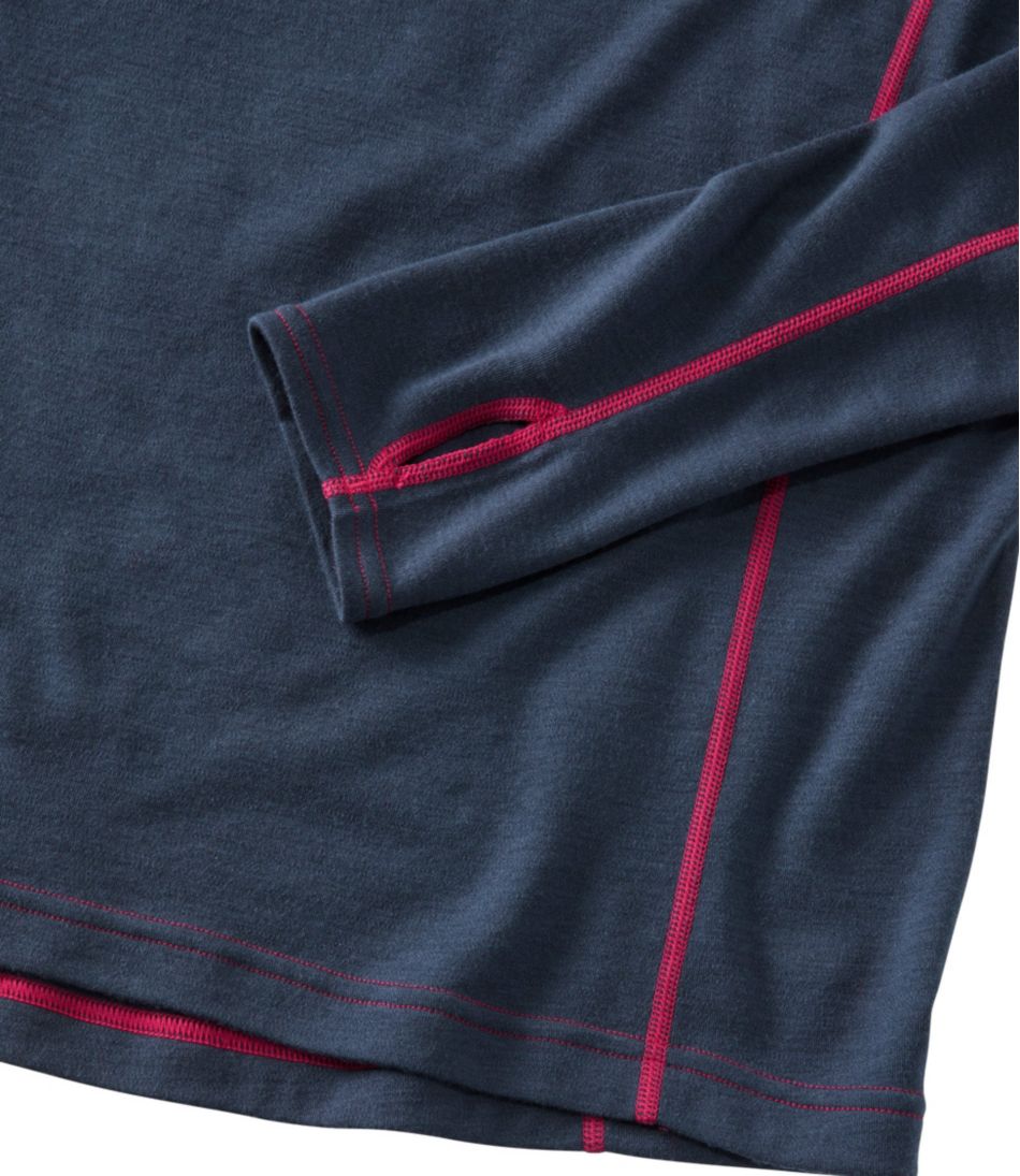 L.L.Bean Discount | Men's Cresta Wool Midweight 250 Crew Top