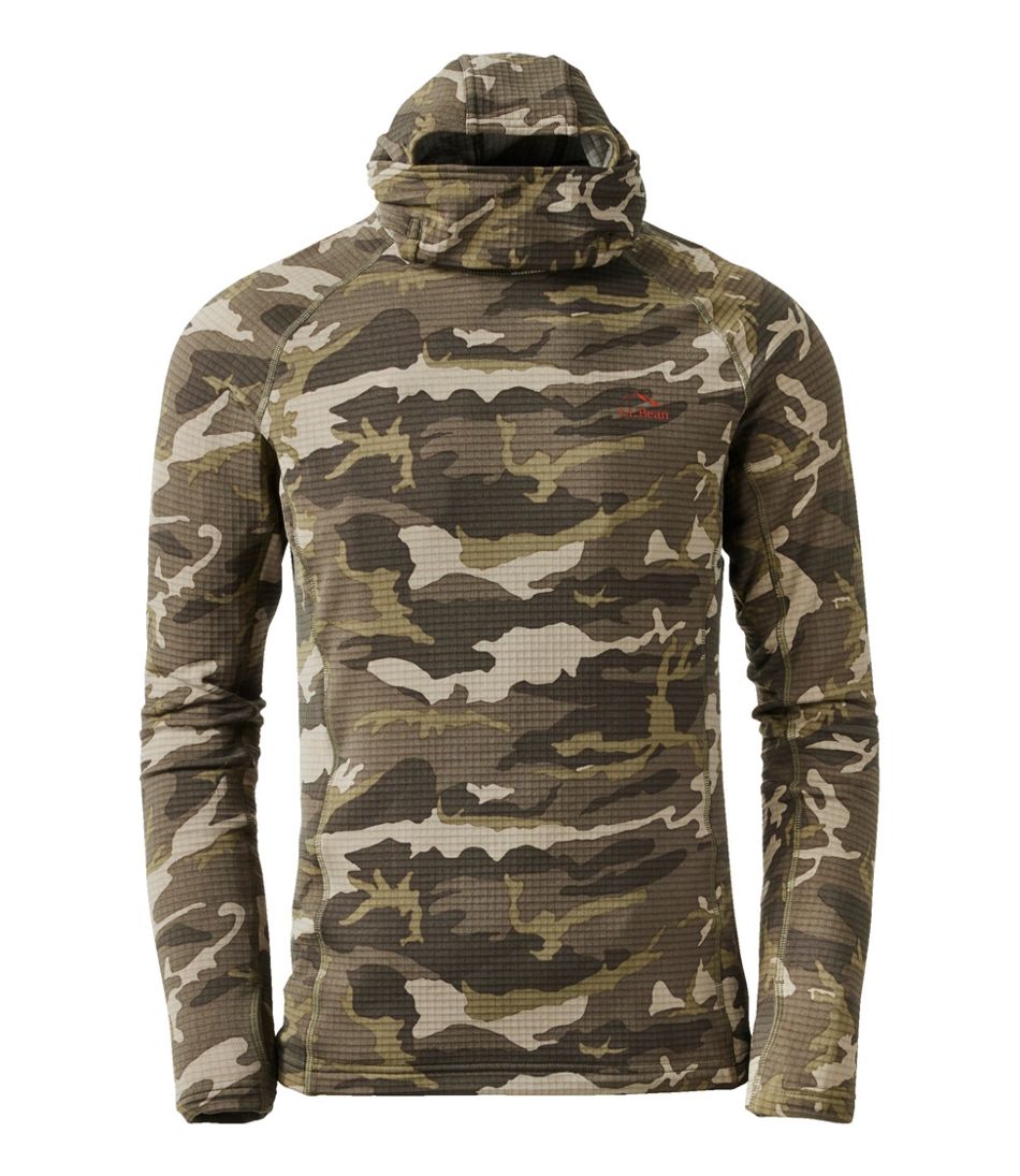 L.L.Bean Discount | Men's Heavyweight Base Layer Hoodie, Print