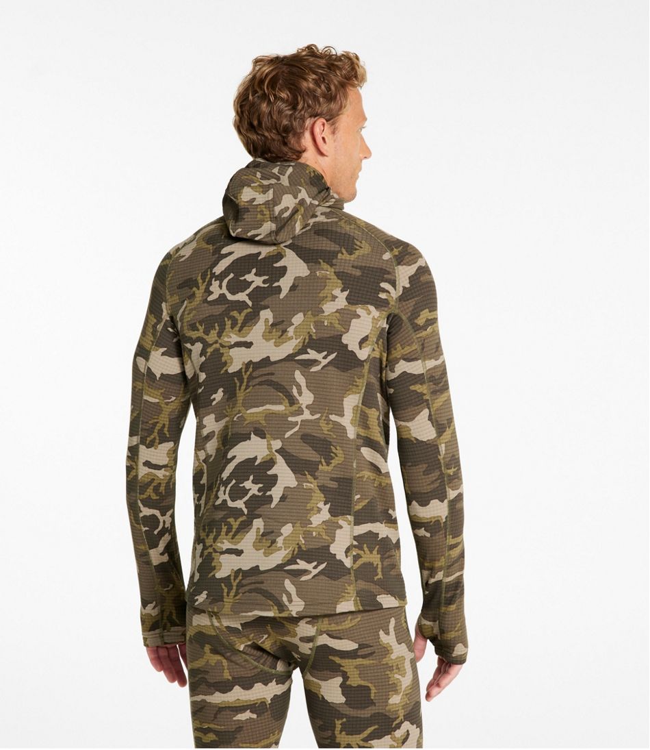 L.L.Bean Discount | Men's Heavyweight Base Layer Hoodie, Print