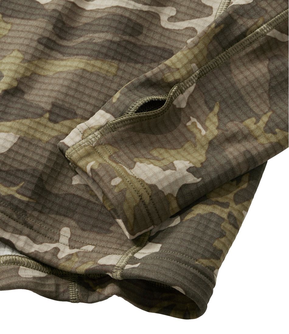 L.L.Bean Discount | Men's Heavyweight Base Layer Hoodie, Print