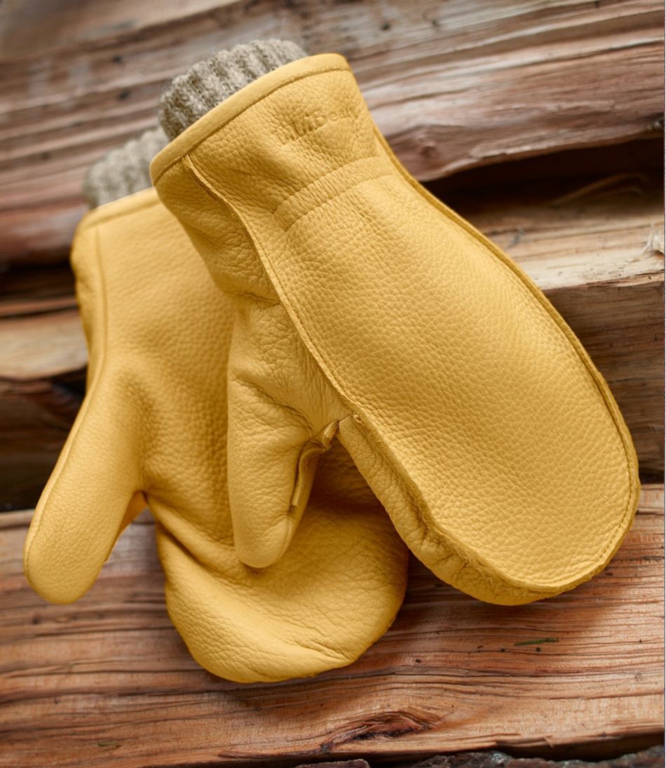 L.L.Bean New | Men's Buckskin Chopper Mitts