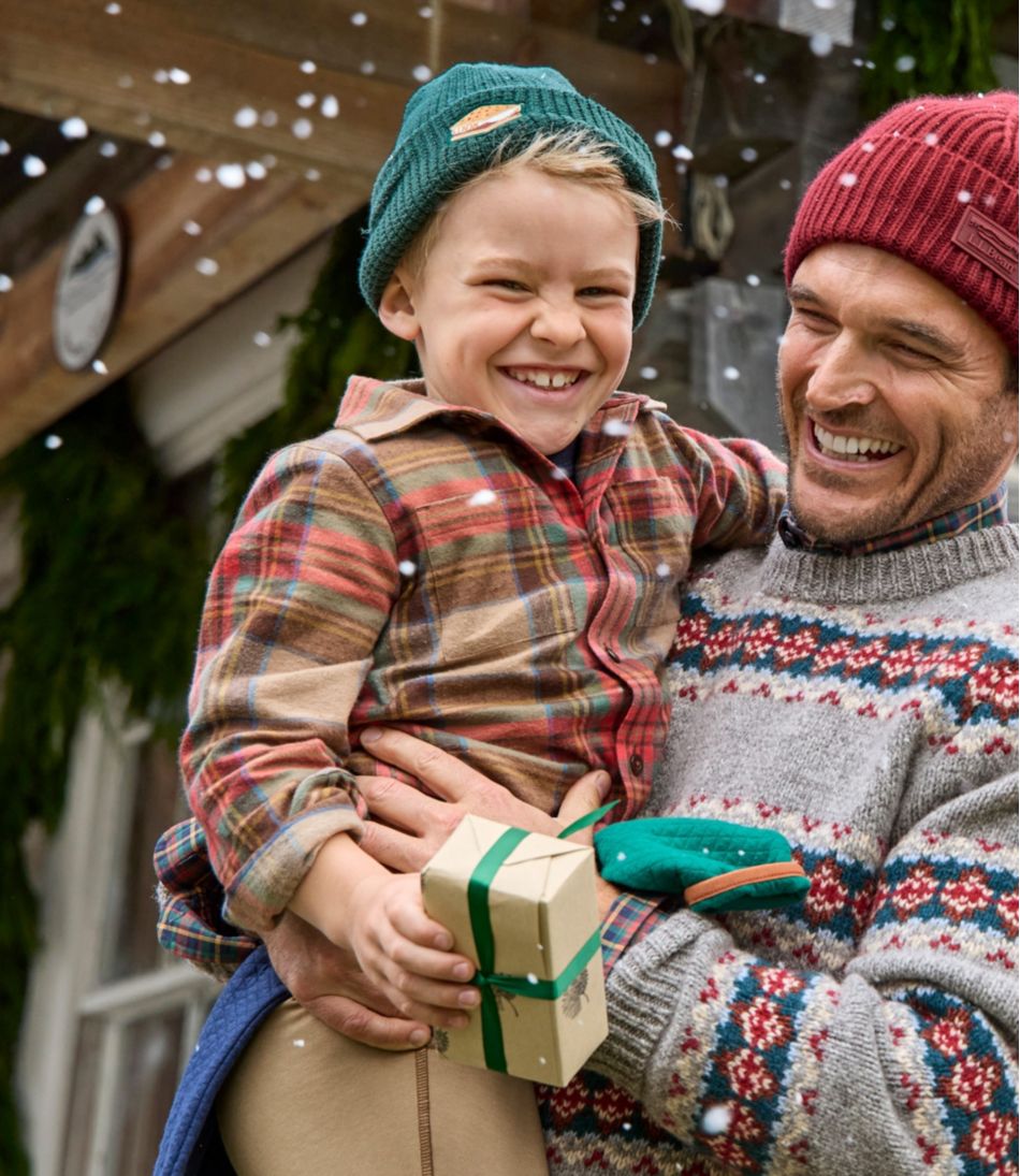 L.L.Bean Outlet | Kids' Scotch Plaid Flannel Shirt