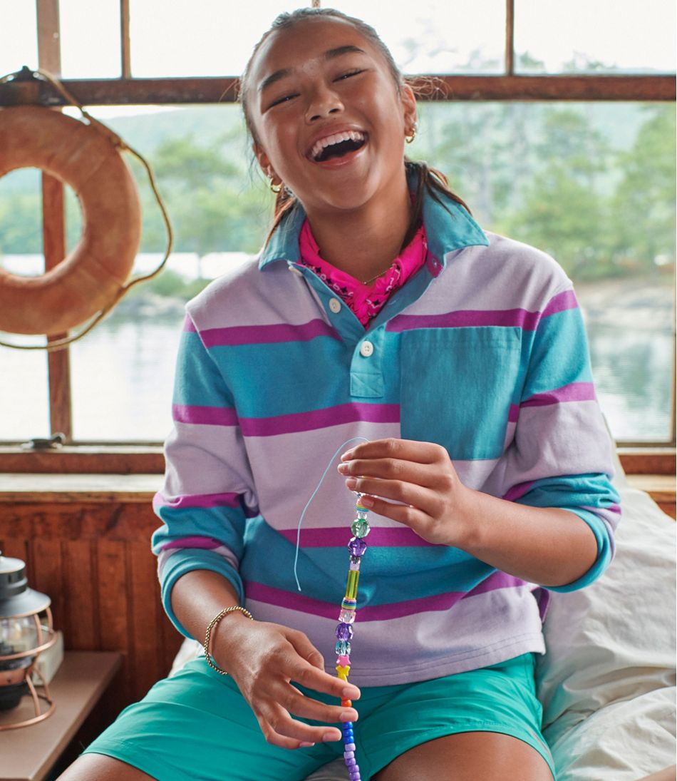 L.L.Bean For Sale | Kids' Striped Rugby Shirt