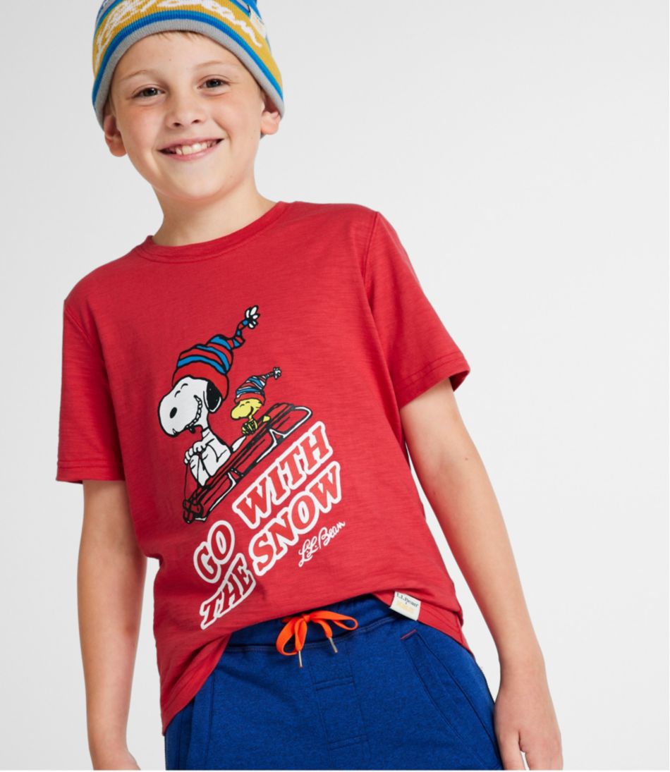 L.L.Bean Discount | Kids' x Peanuts Short-Sleeve Tee