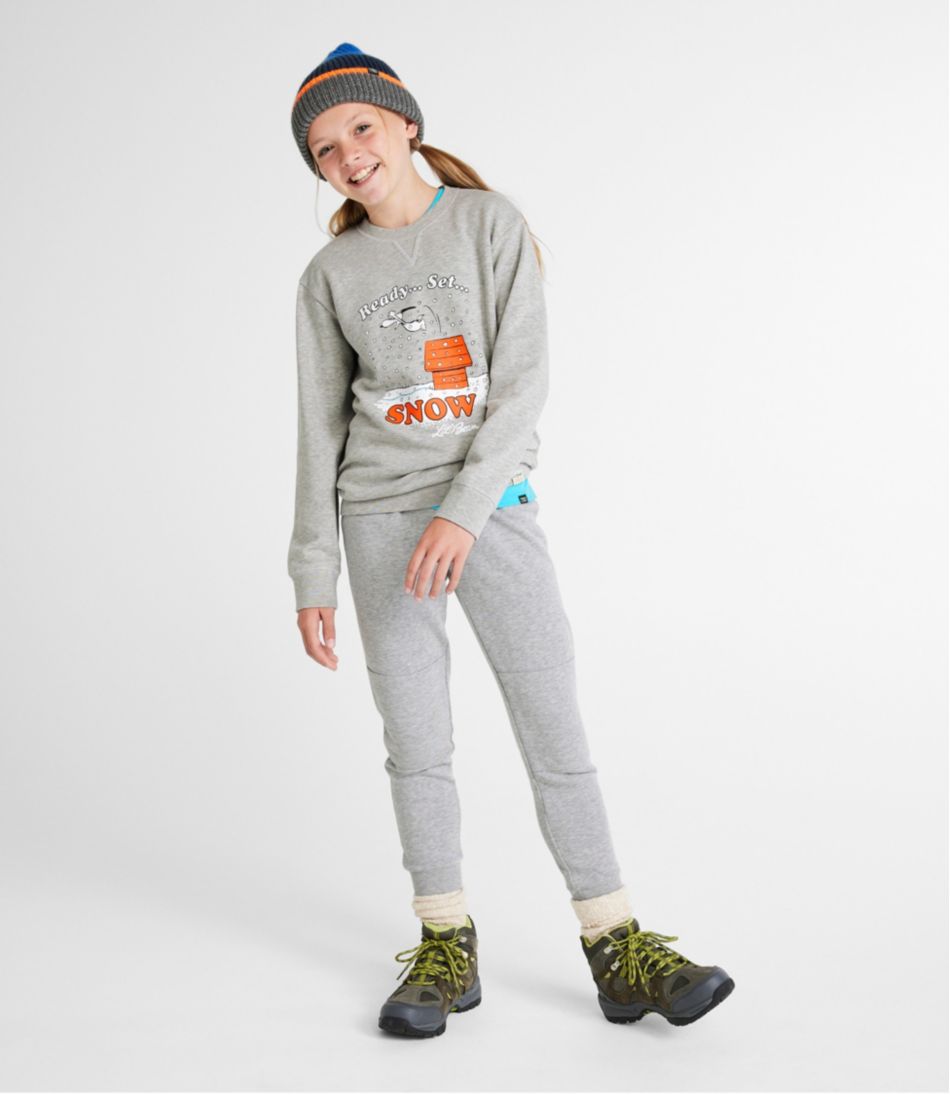 L.L.Bean Discount | Kids' x Peanuts Crew Sweatshirt
