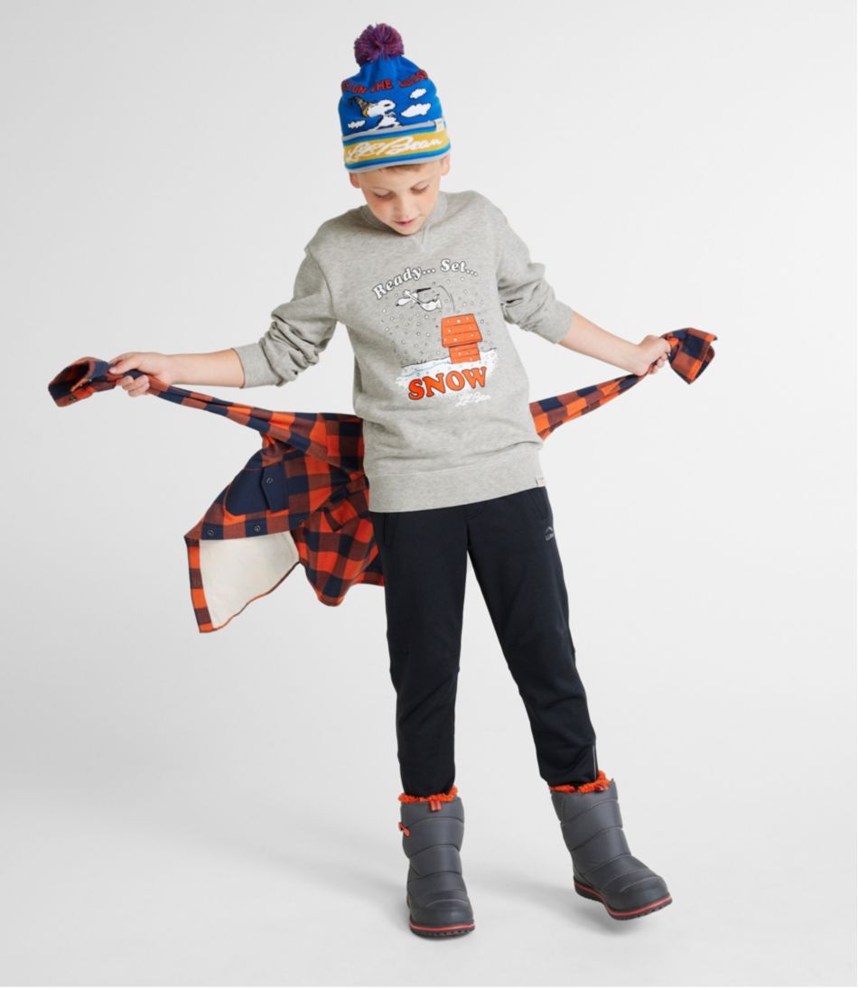 L.L.Bean Discount | Kids' x Peanuts Crew Sweatshirt
