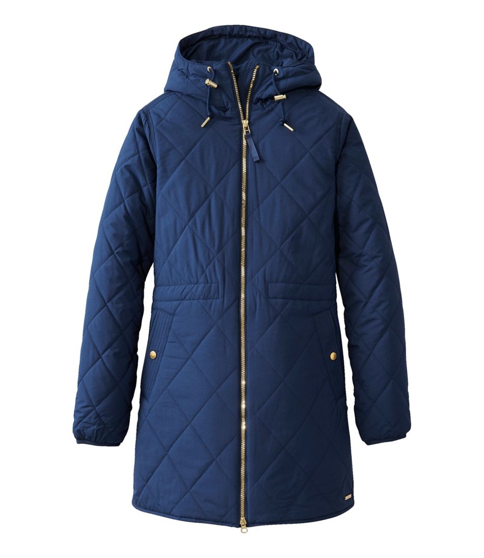 L.L.Bean US | Women's Bean's Cozy Quilted Coat