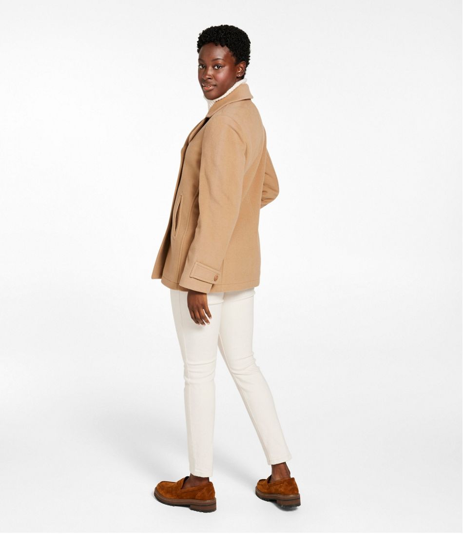 L.L.Bean Discount | Women's Classic Lambswool Peacoat