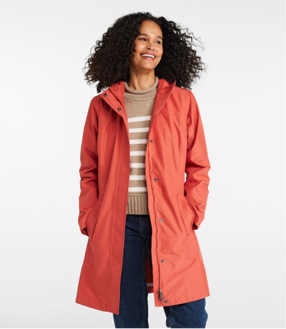 L.L.Bean On Sale | Women's H2OFF Raincoat, PrimaLoft-Lined