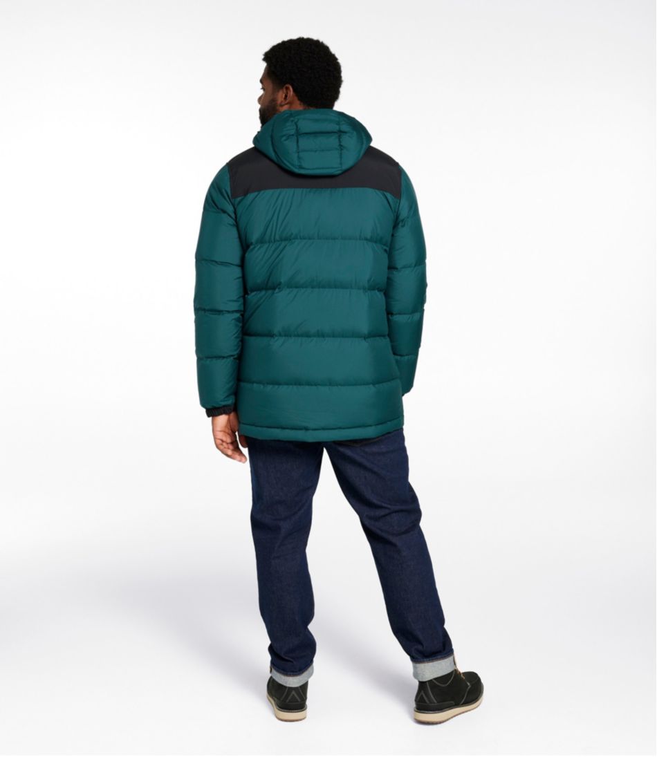 L.L.Bean Sale | Men's Mountain Classic Down Parka, Colorblock