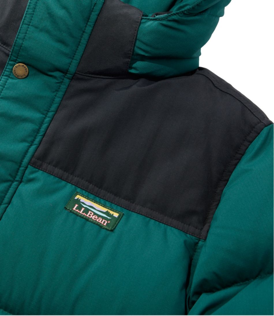 L.L.Bean Sale | Men's Mountain Classic Down Parka, Colorblock