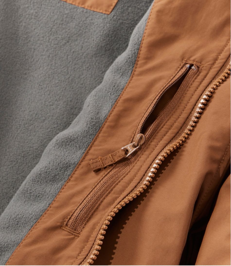 L.L.Bean Discount | Men's Insulated 3-Season Bomber Hooded Jacket, Colorblock