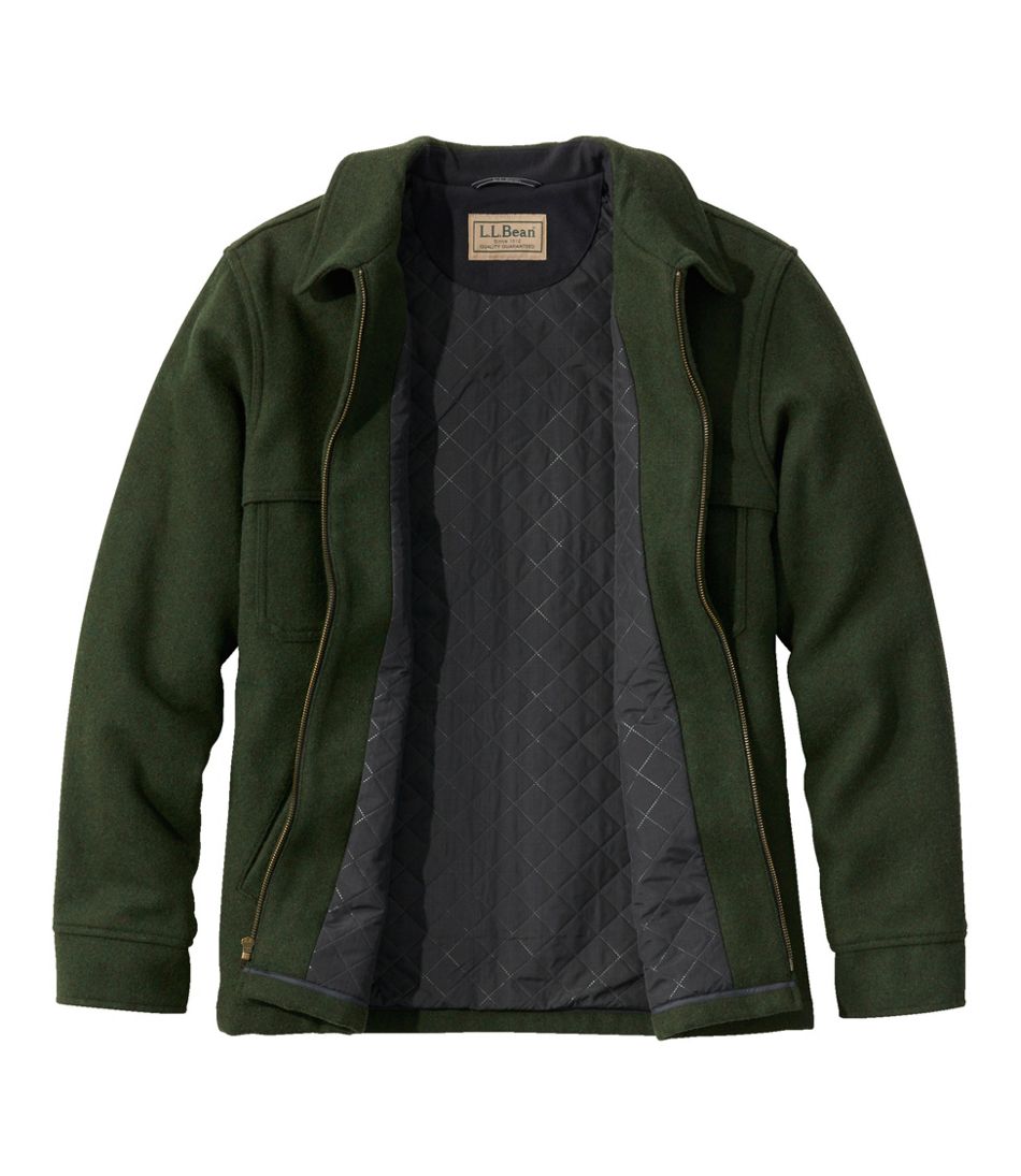 L.L.Bean Outlet | Men's Maine Guide Zip-Front Jac-Shirt with PrimaLoft