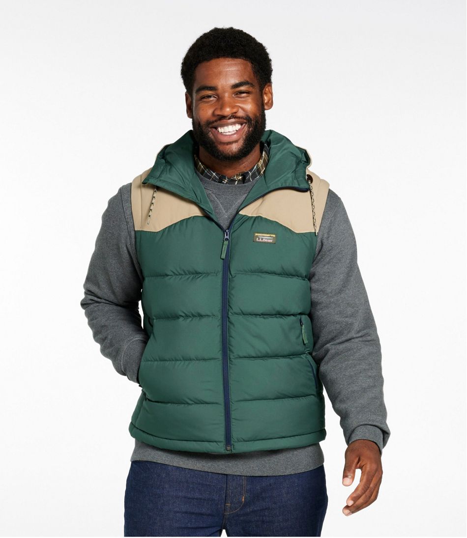 L.L.Bean US | Men's Mountain Classic Hooded Down Vest