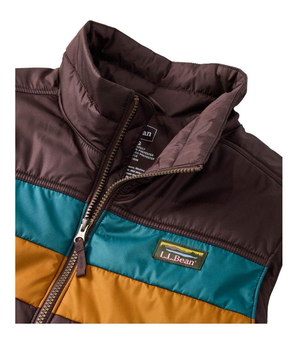 L.L.Bean Online | Men's Mountain Classic Puffer Vest, Colorblock