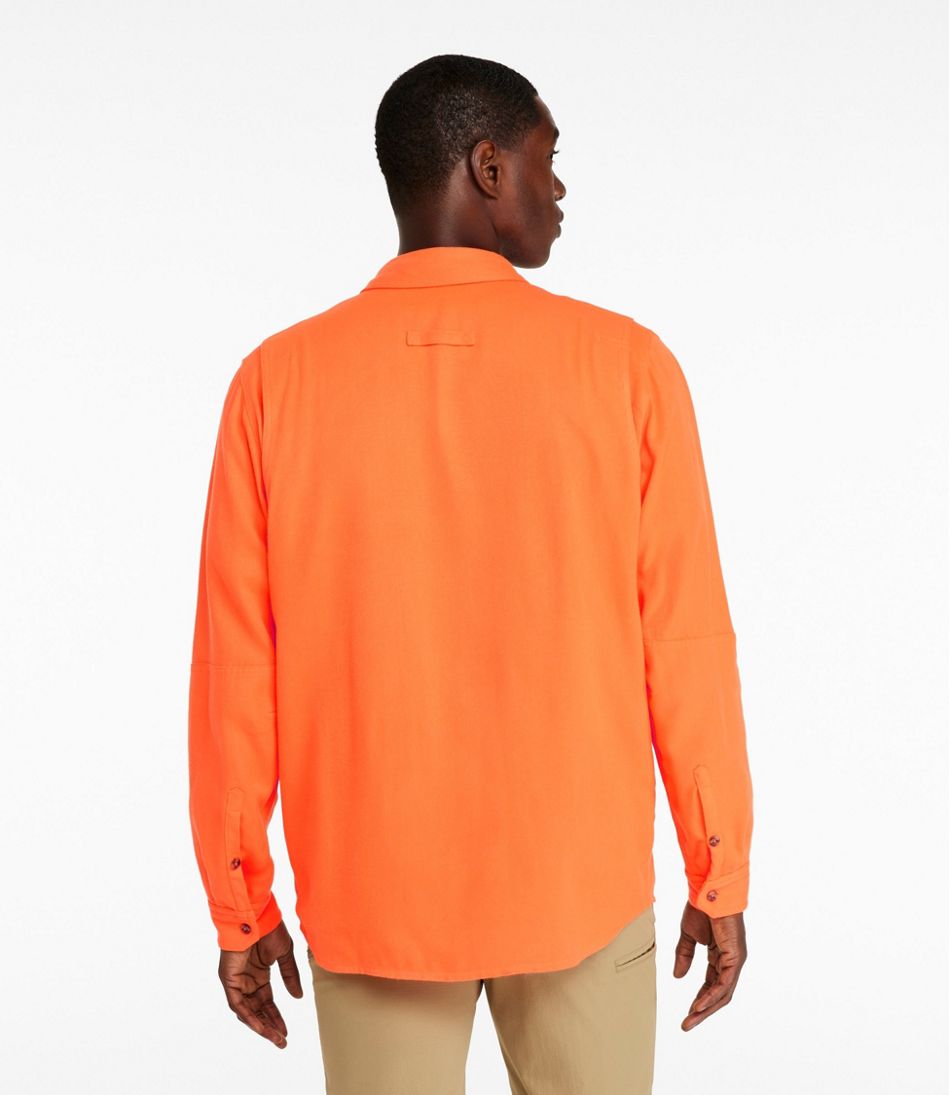 L.L.Bean Online | Men's Double L Field Shirt, Hunter Orange