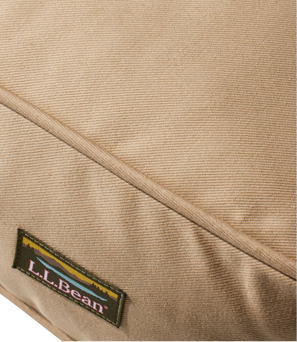 L.L.Bean Sale | Premium Denim Therapeutic Dog Bed, Rectangular