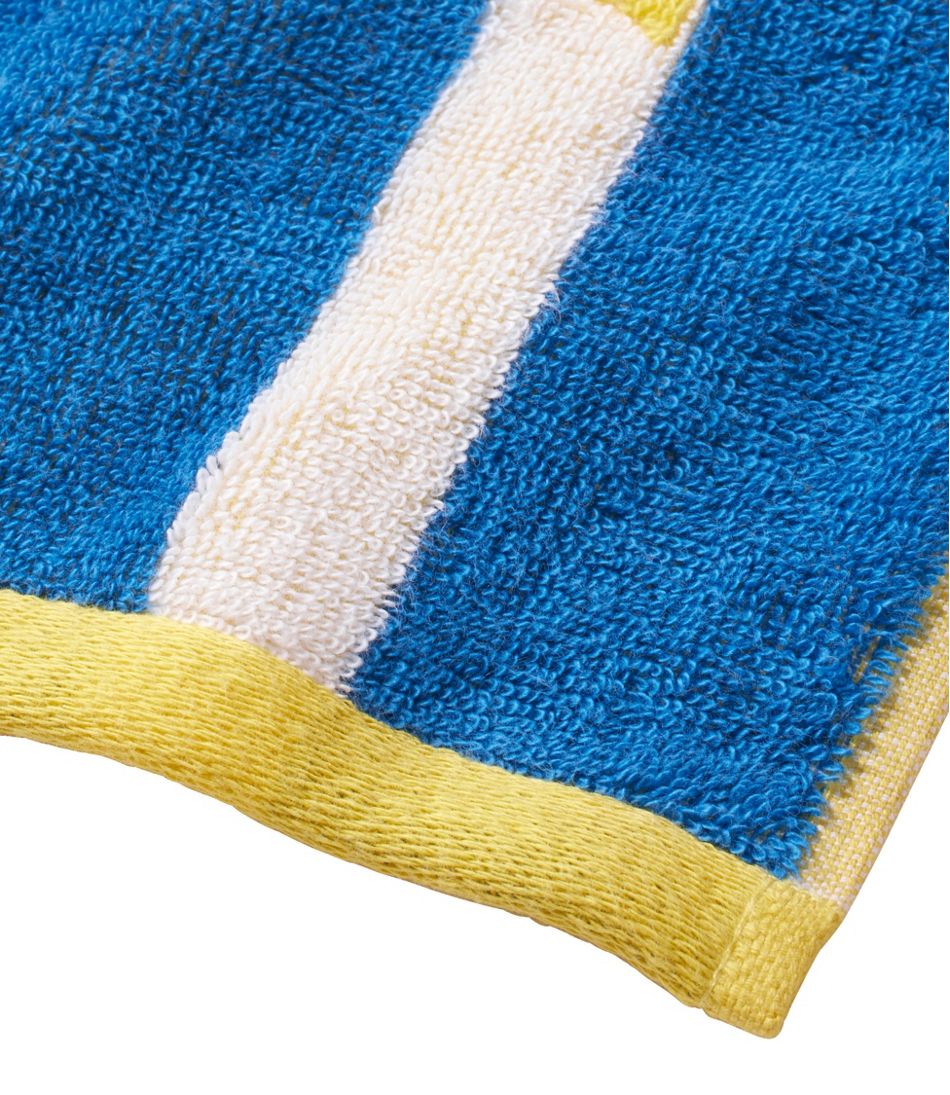 L.L.Bean US | Seaside Beach Towel, Seaside Stripe