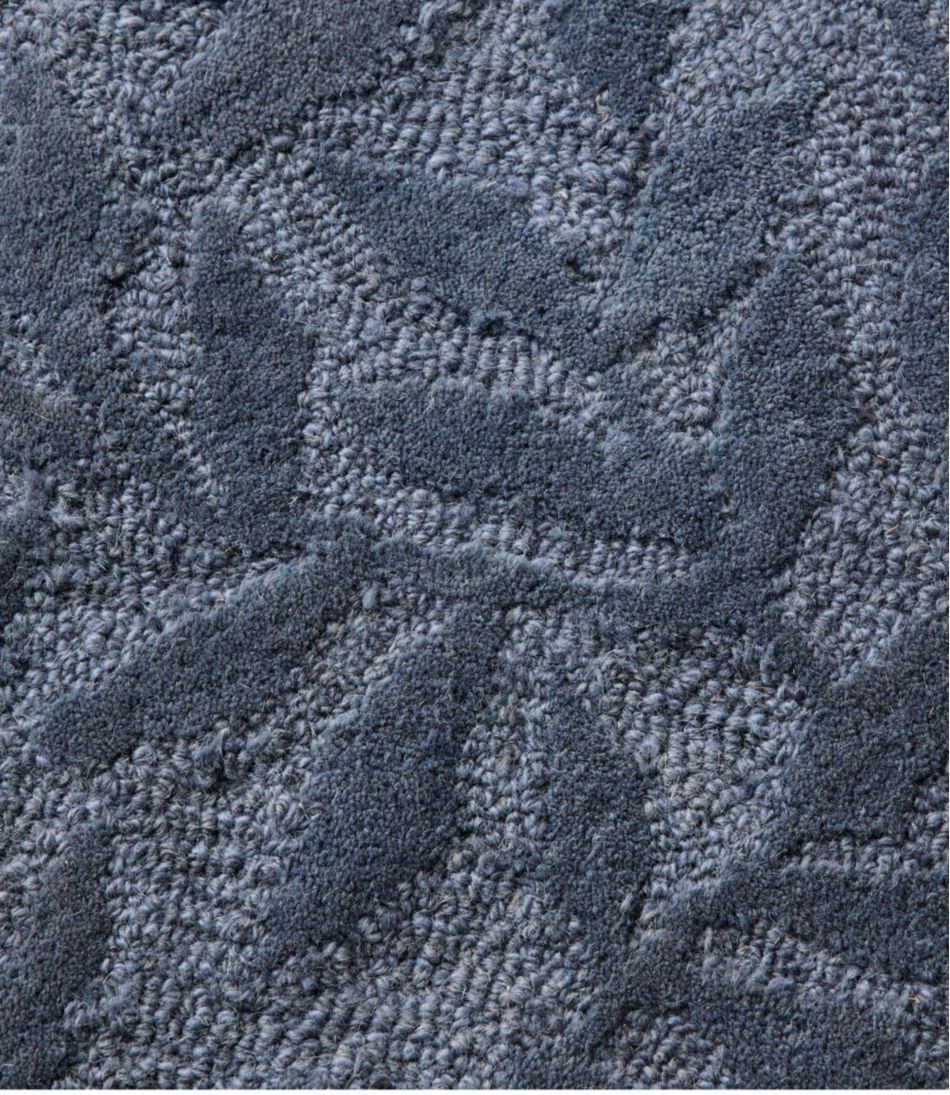 L.L.Bean On Sale | Wool Hearth Rug, Crescent, Leaf