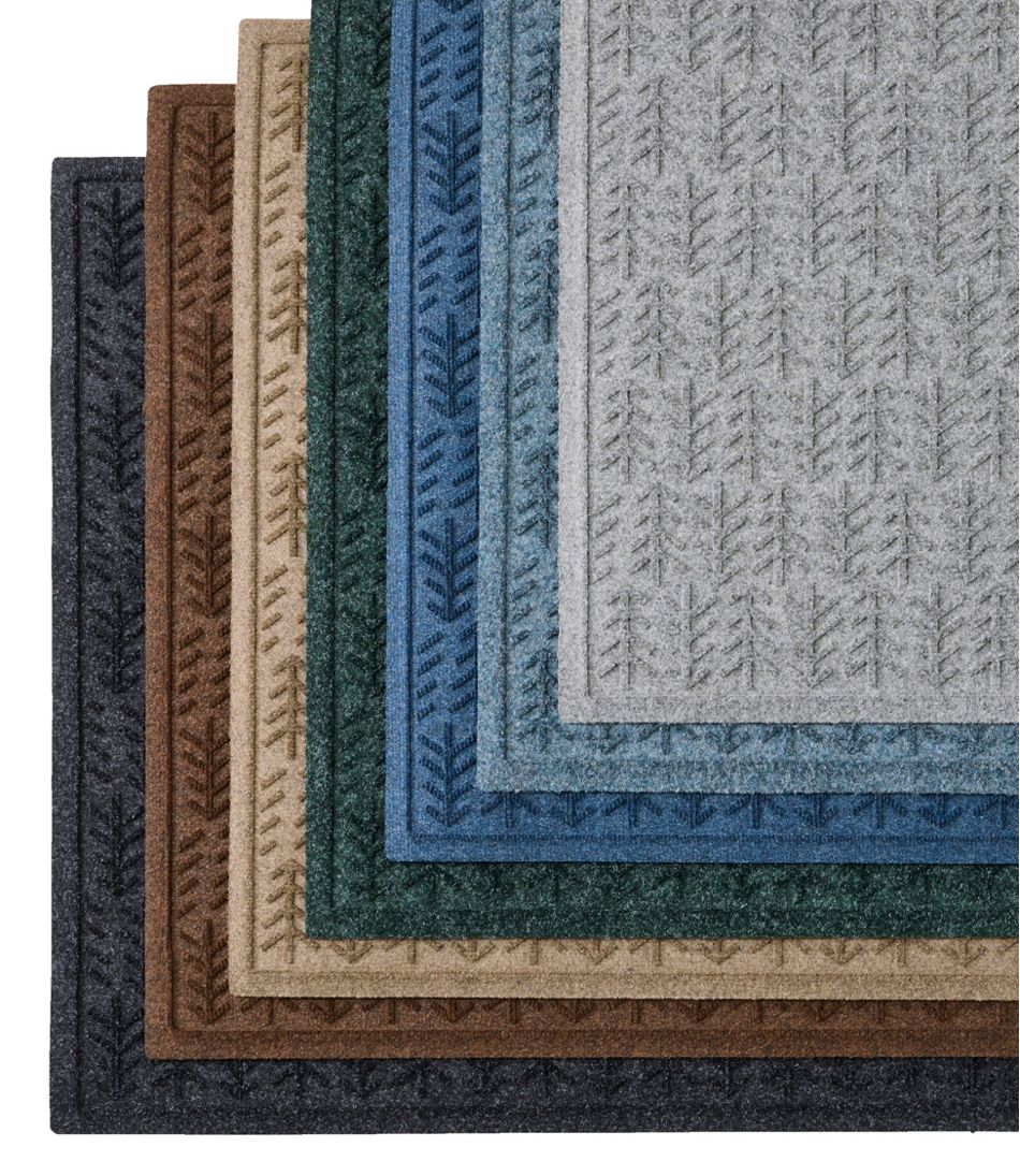 L.L.Bean On Sale | Everyspace Recycled Waterhog Mat, Trees, 3' Wide