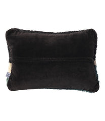 L.L.Bean New | Wool Hooked Throw Pillow, Winter Woods, 12" x 18"