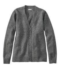 L.L.Bean Online | Women's Bean's Classic Ragg Wool Sweater, Button-Front Cardigan
