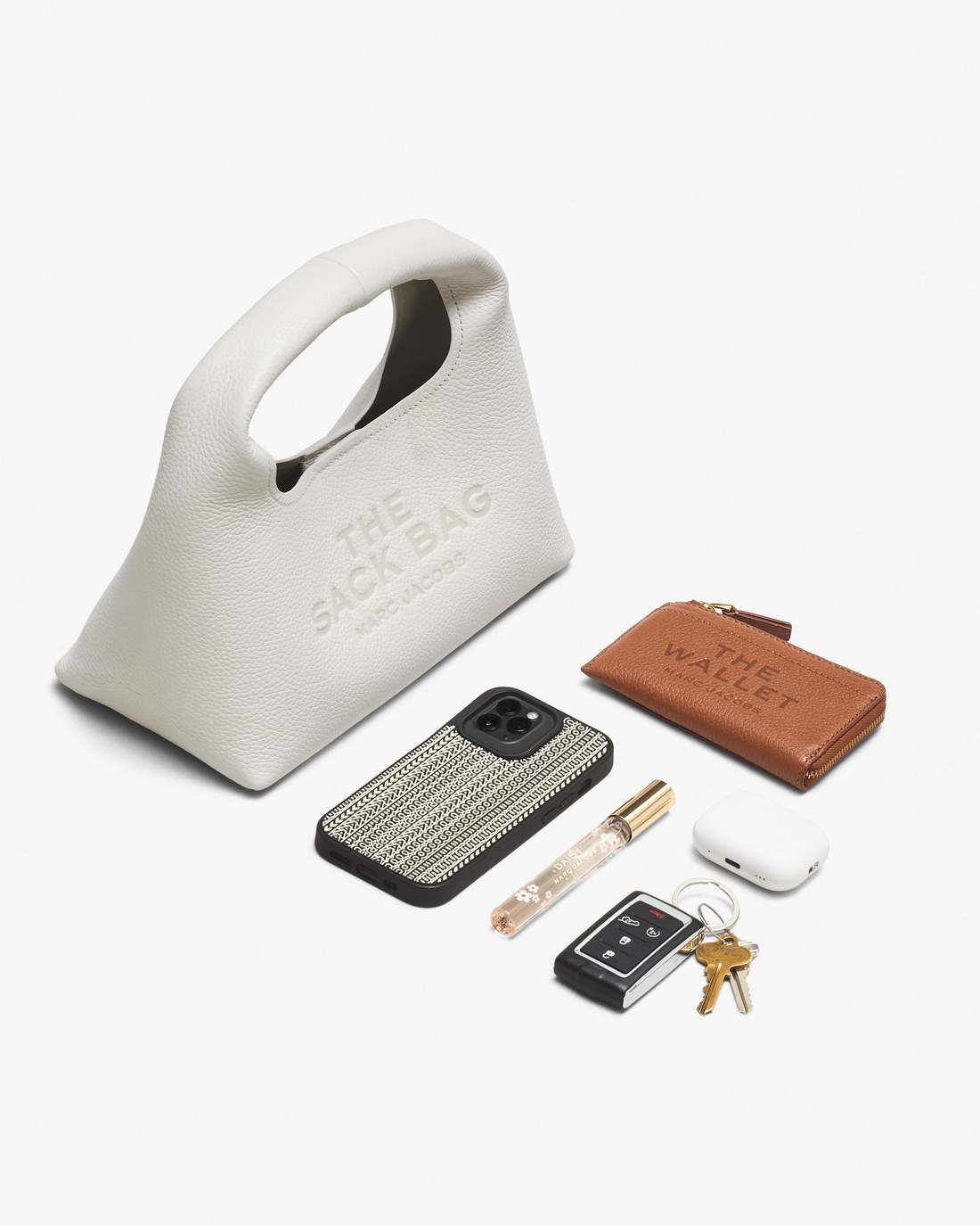 Marc Jacobs Online - The Mini Sack Bag White
