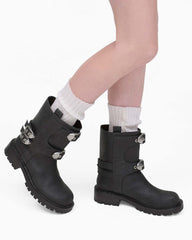 Marc Jacobs Outlet - The Kiki Moto  Boot Black
