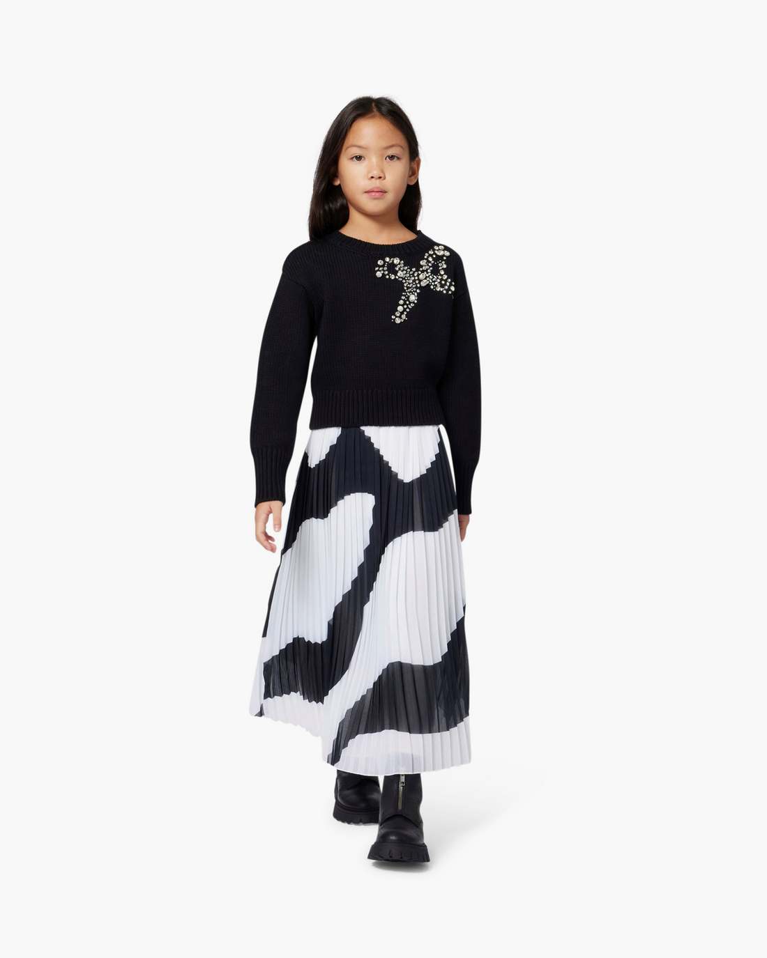 Marc Jacobs Outlet - The Gem Bow Sweater Black